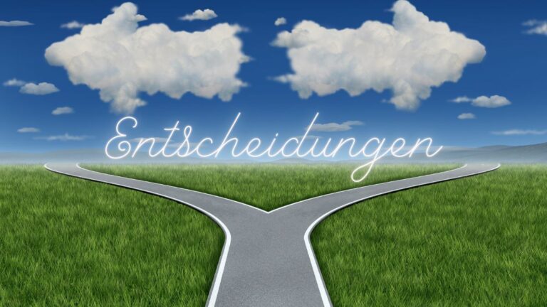 Wie man schwierige Entscheidungen trifft